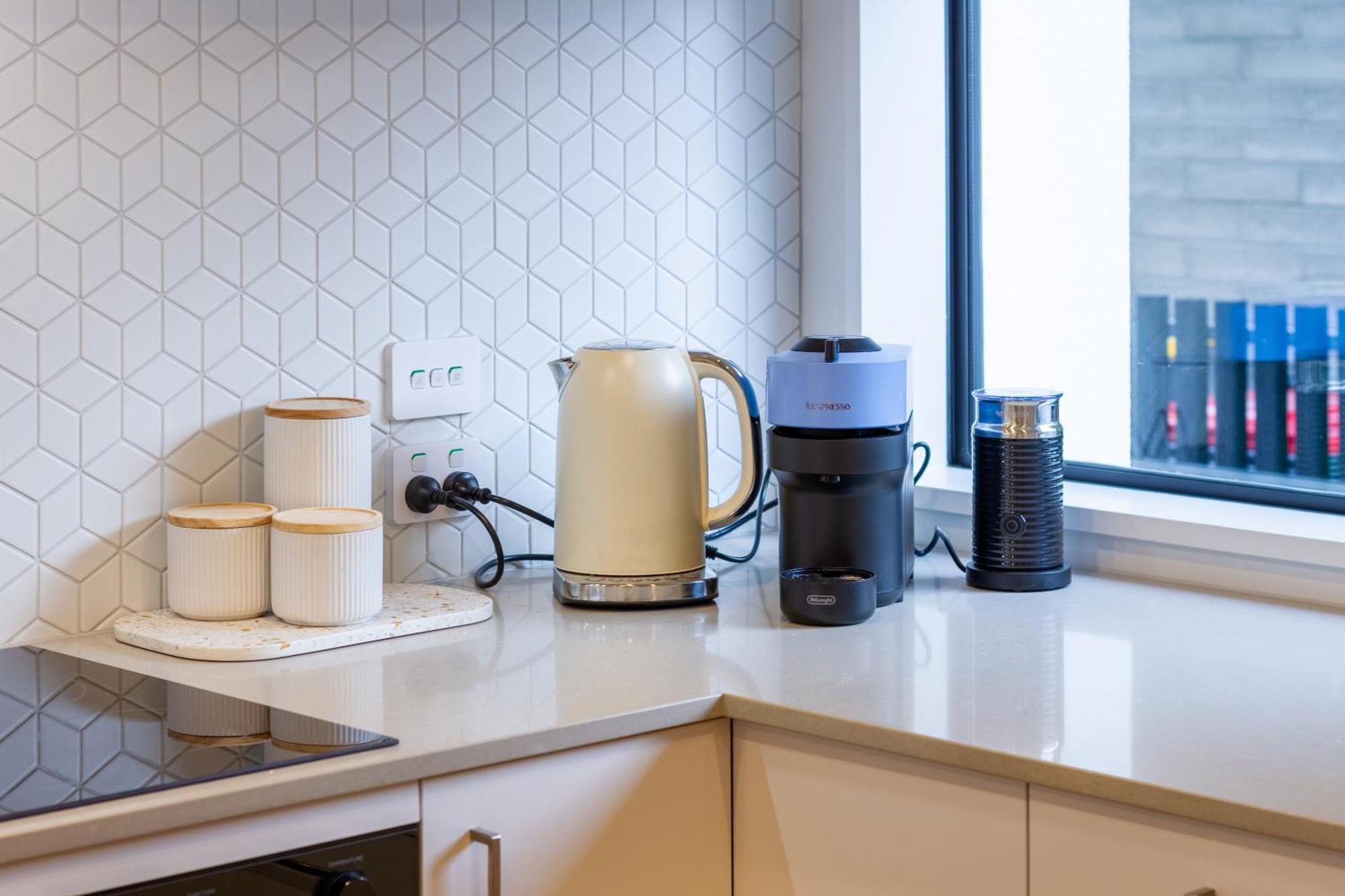 Modern 2 Bed 2 Bath Opposite Hagley Park Apartment Christchurch Luaran gambar