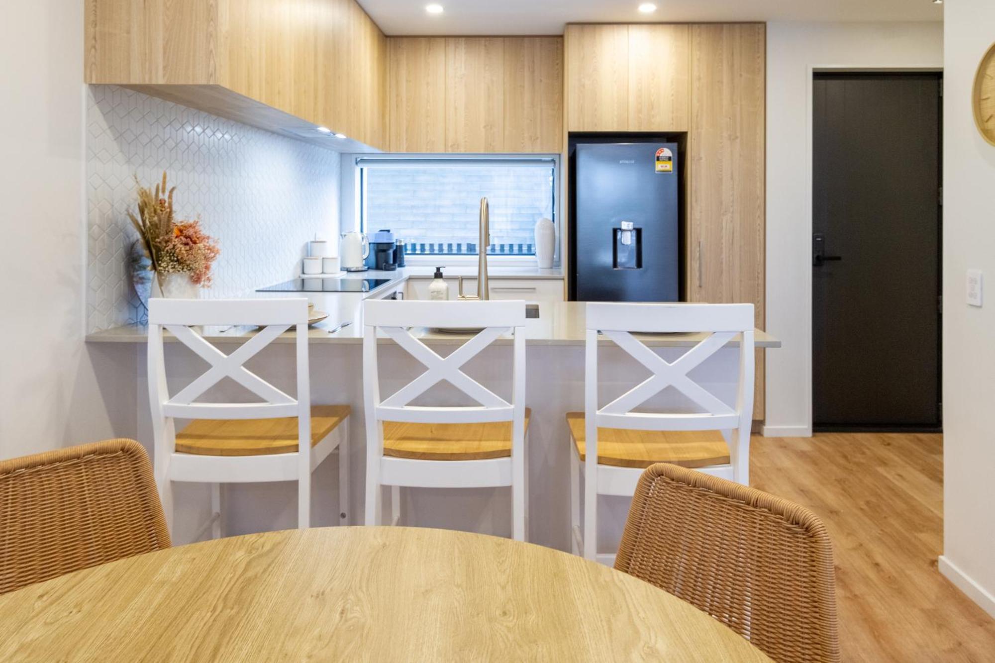 Modern 2 Bed 2 Bath Opposite Hagley Park Apartment Christchurch Luaran gambar