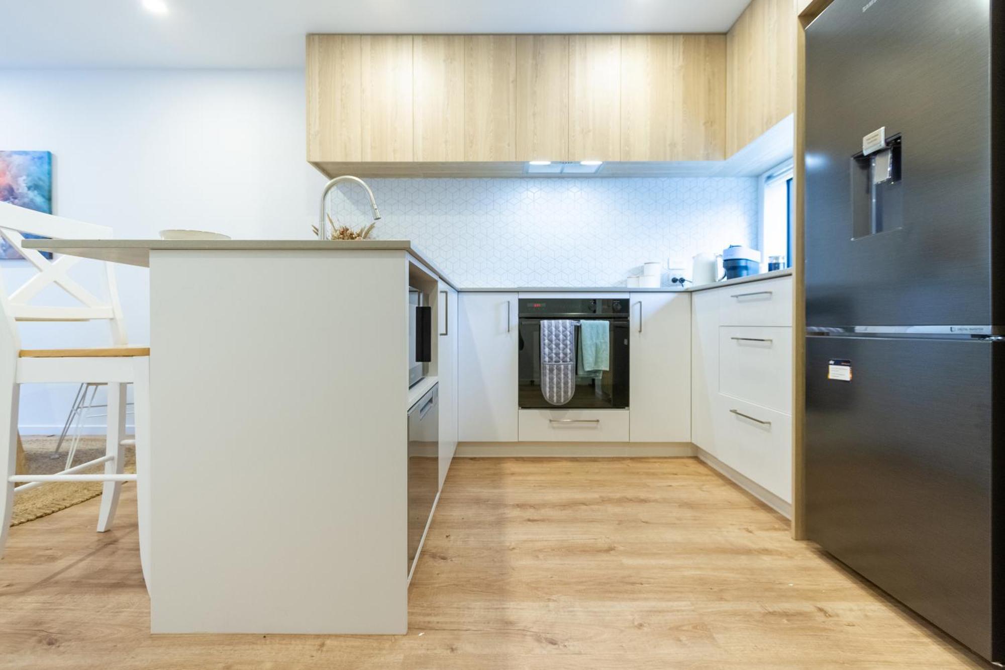 Modern 2 Bed 2 Bath Opposite Hagley Park Apartment Christchurch Luaran gambar