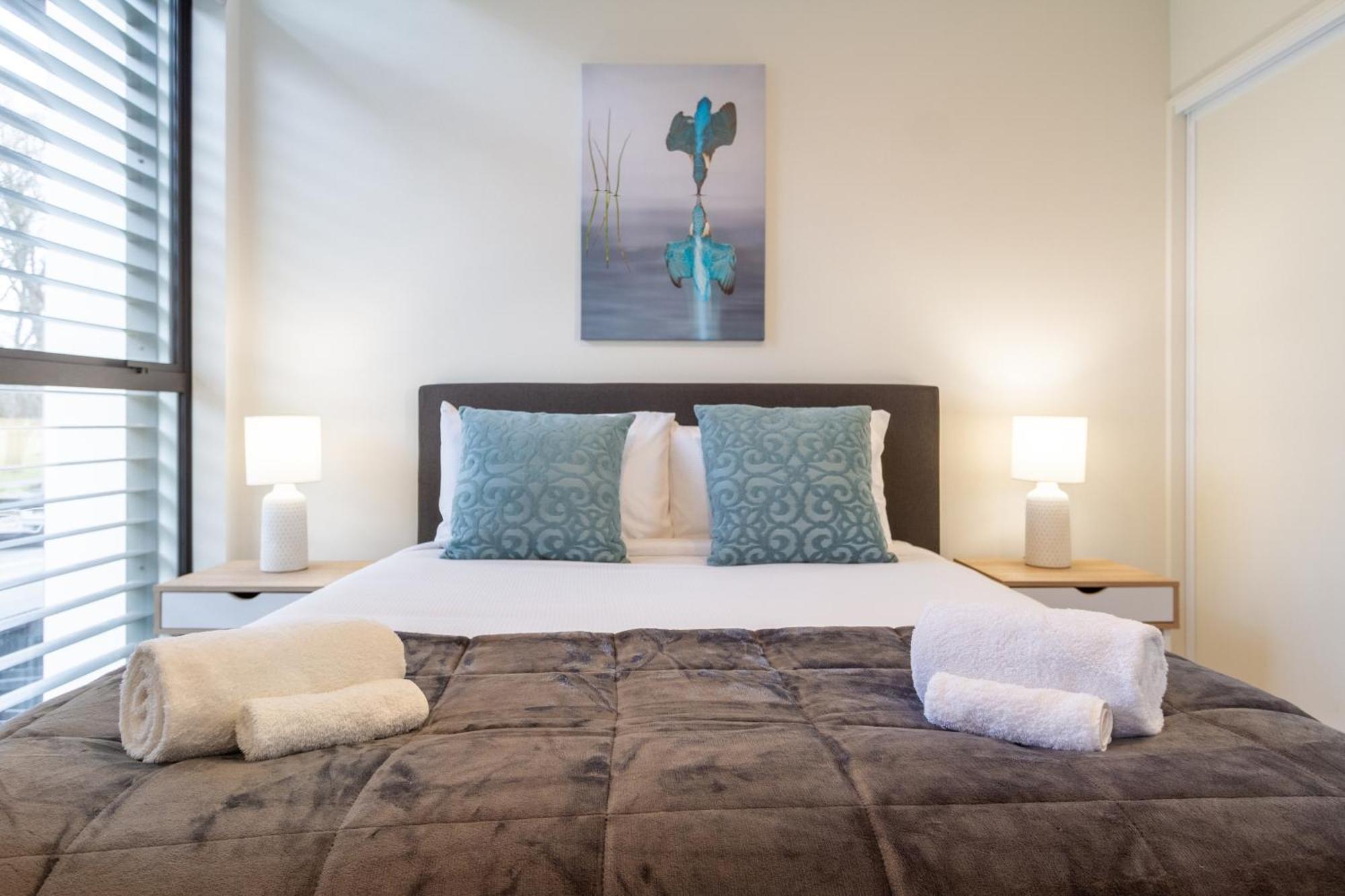Modern 2 Bed 2 Bath Opposite Hagley Park Apartment Christchurch Luaran gambar