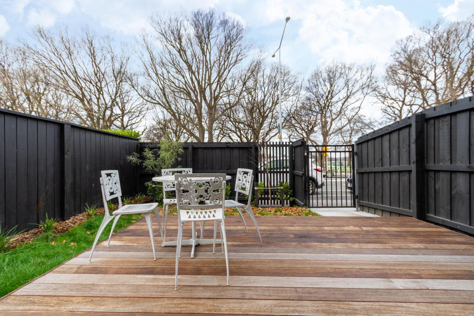 Modern 2 Bed 2 Bath Opposite Hagley Park Apartment Christchurch Luaran gambar